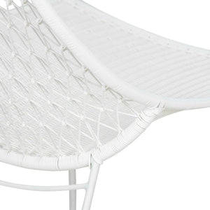 Design Warehouse - 128403 - Milly Outdoor Relaxing Chair  - Stonewhite