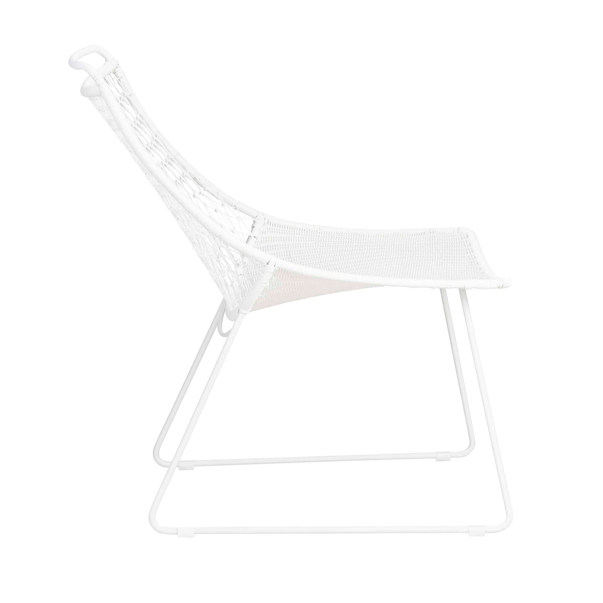 Design Warehouse - 128403 - Milly Outdoor Relaxing Chair  - Stonewhite