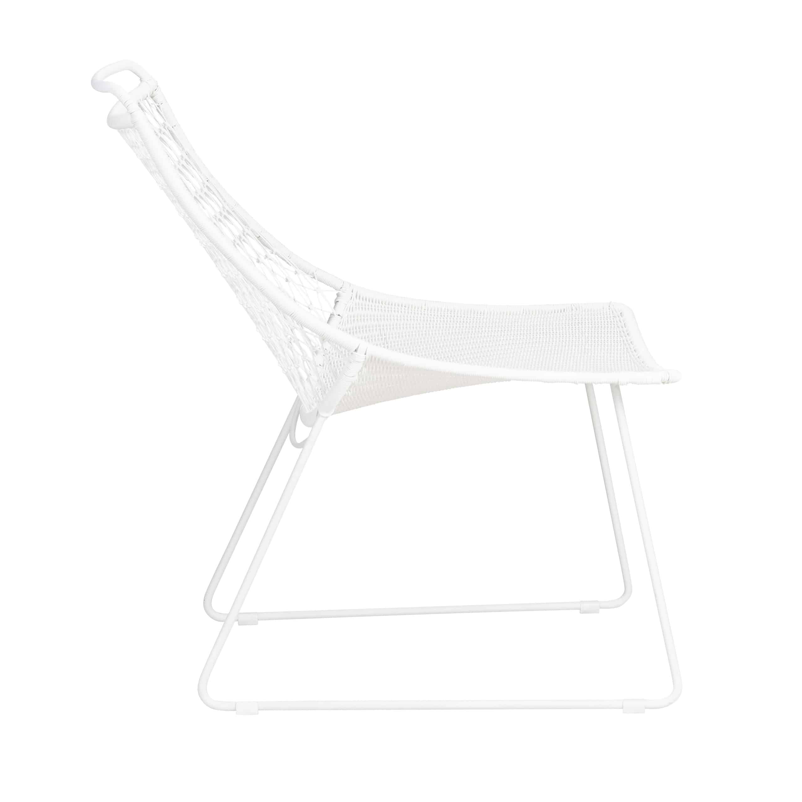 Design Warehouse - 128403 - Milly Outdoor Relaxing Chair  - Stonewhite