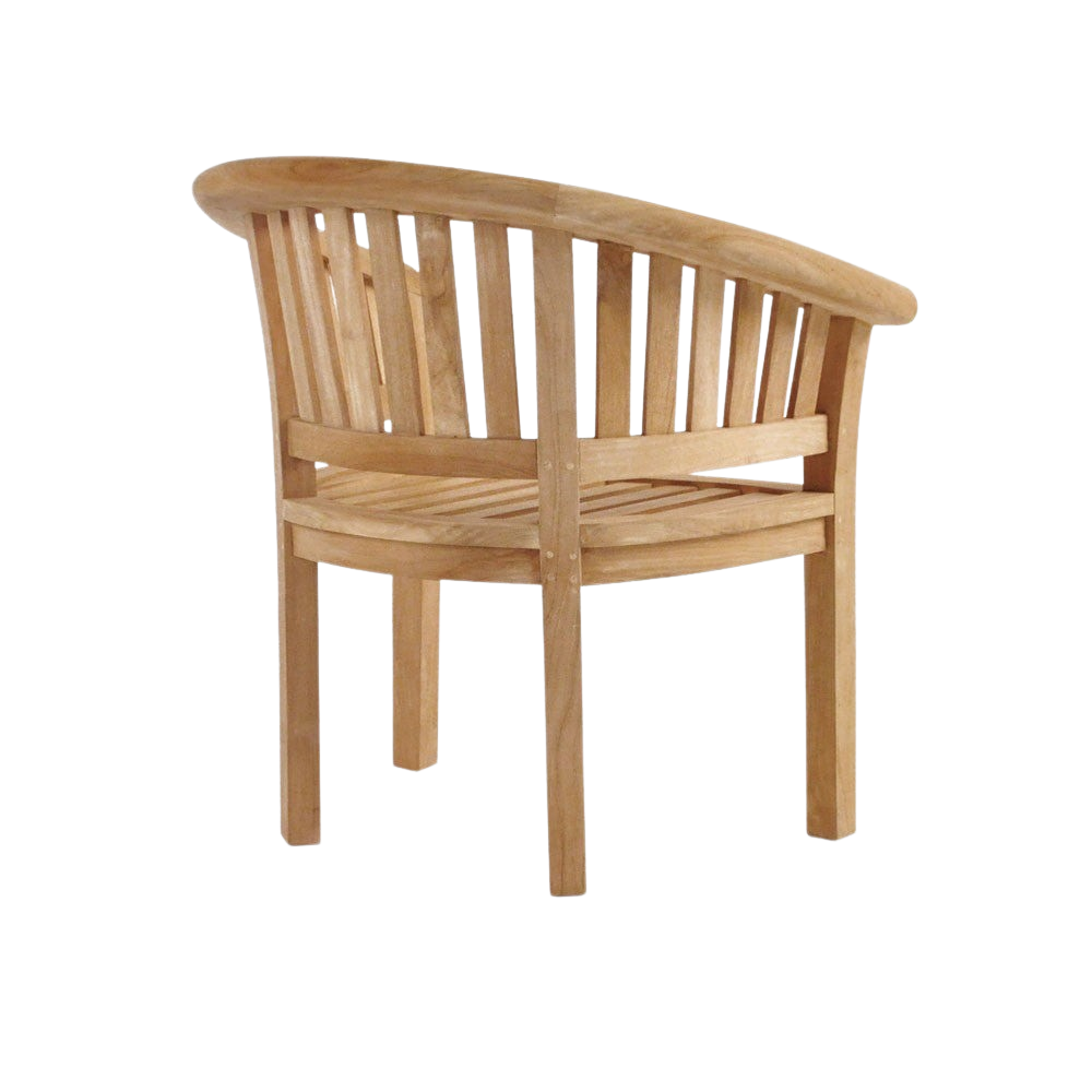 Design Warehouse - Monet Teak Relaxing Chair 42147233366315- cc