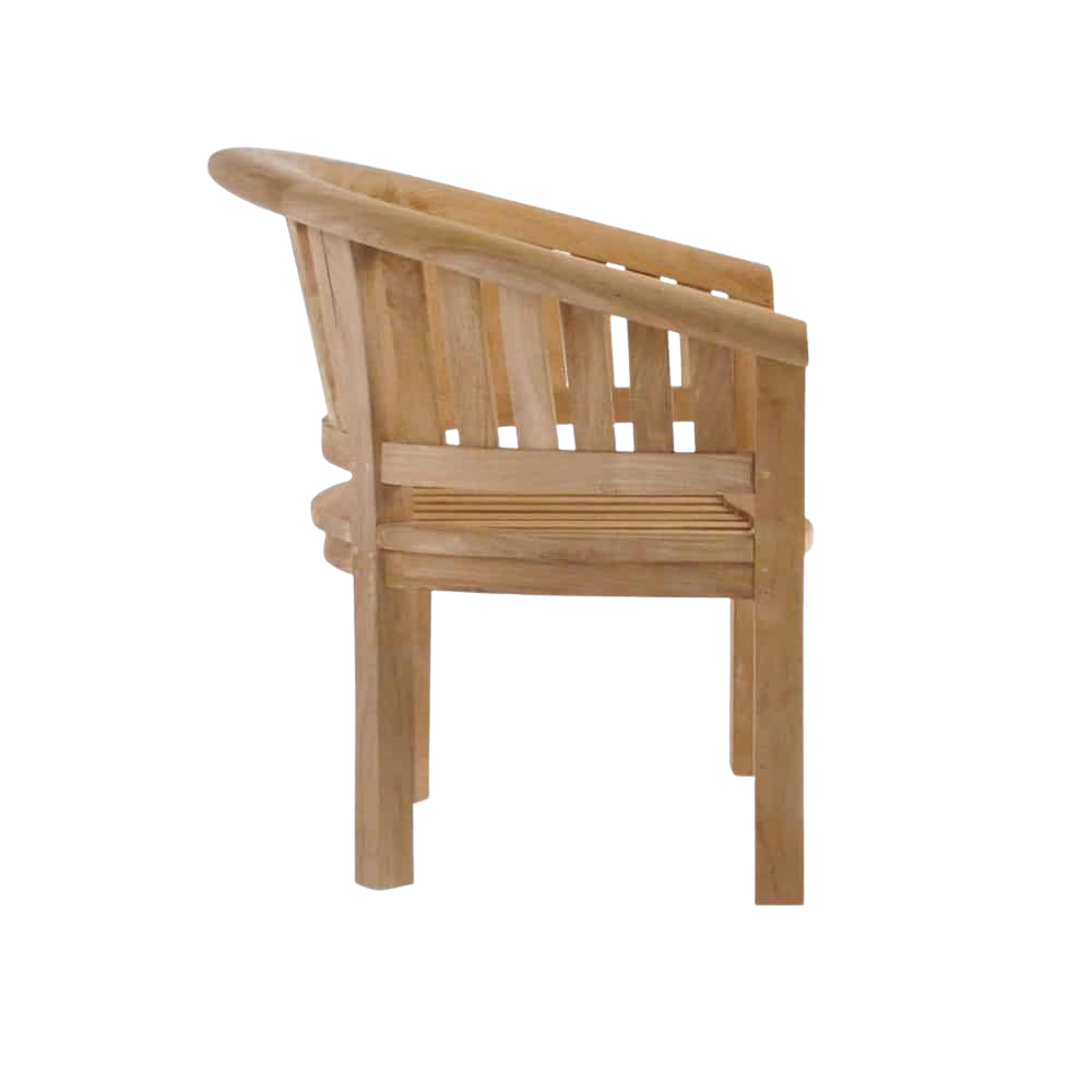 Design Warehouse - Monet Teak Relaxing Chair 42147233169707- cc