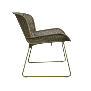 Design Warehouse - 127020 - Nairobi Pure Wicker Relaxing Chair  - Moss cc