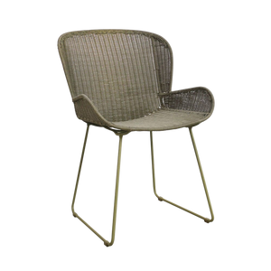 Design Warehouse Nairobi Pure Wicker Dining Chair Moss 127019