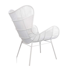 Design Warehouse - 127027 - Nairobi Wing Relaxing Chair  - White cc