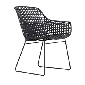 Design Warehouse - 128318 - Natalia Outdoor Dining Armchair  - Lava