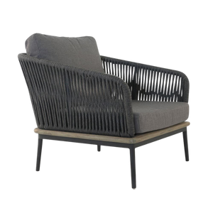 Design Warehouse - 126776 - Oasis Outdoor Club Chair  - Blend Coal cc