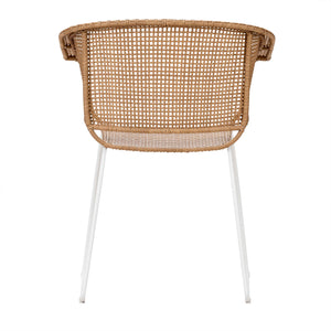 Design Warehouse - 128312 - Odette Outdoor Dining Armchair  - Natural