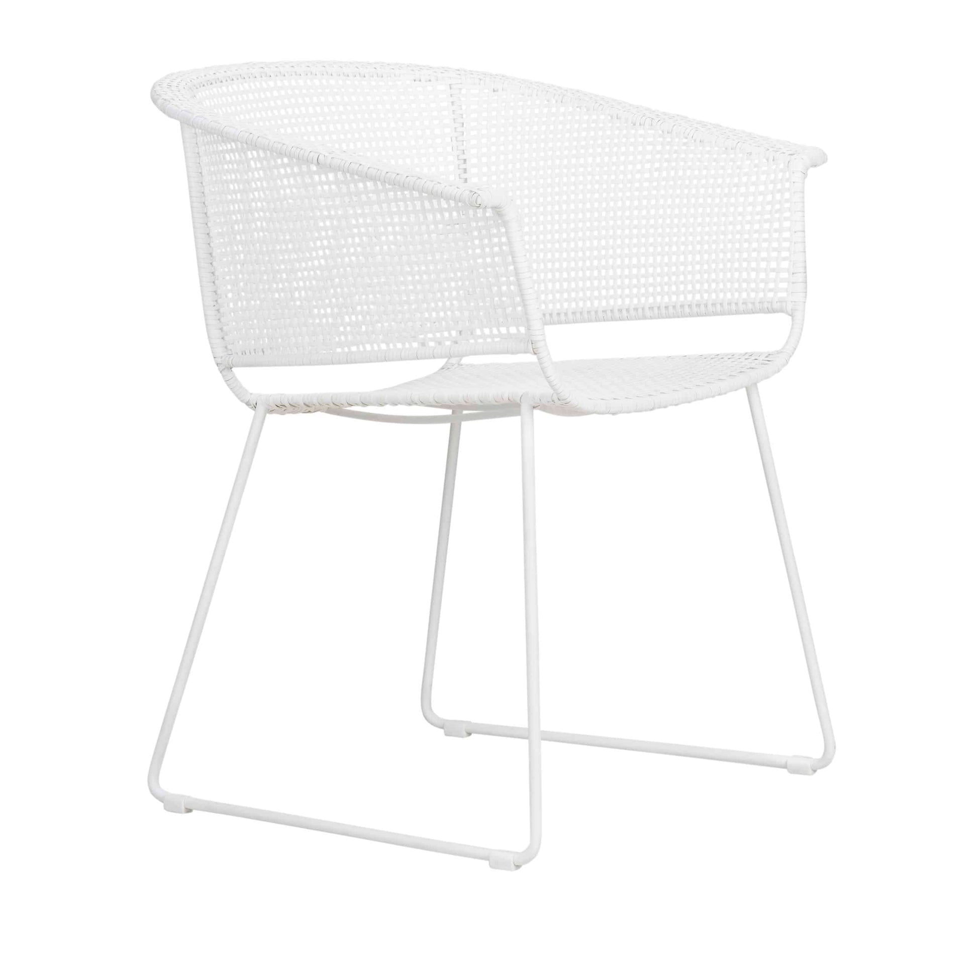 Design Warehouse - 128313 - Odette Outdoor Dining Armchair  - Stonewhite