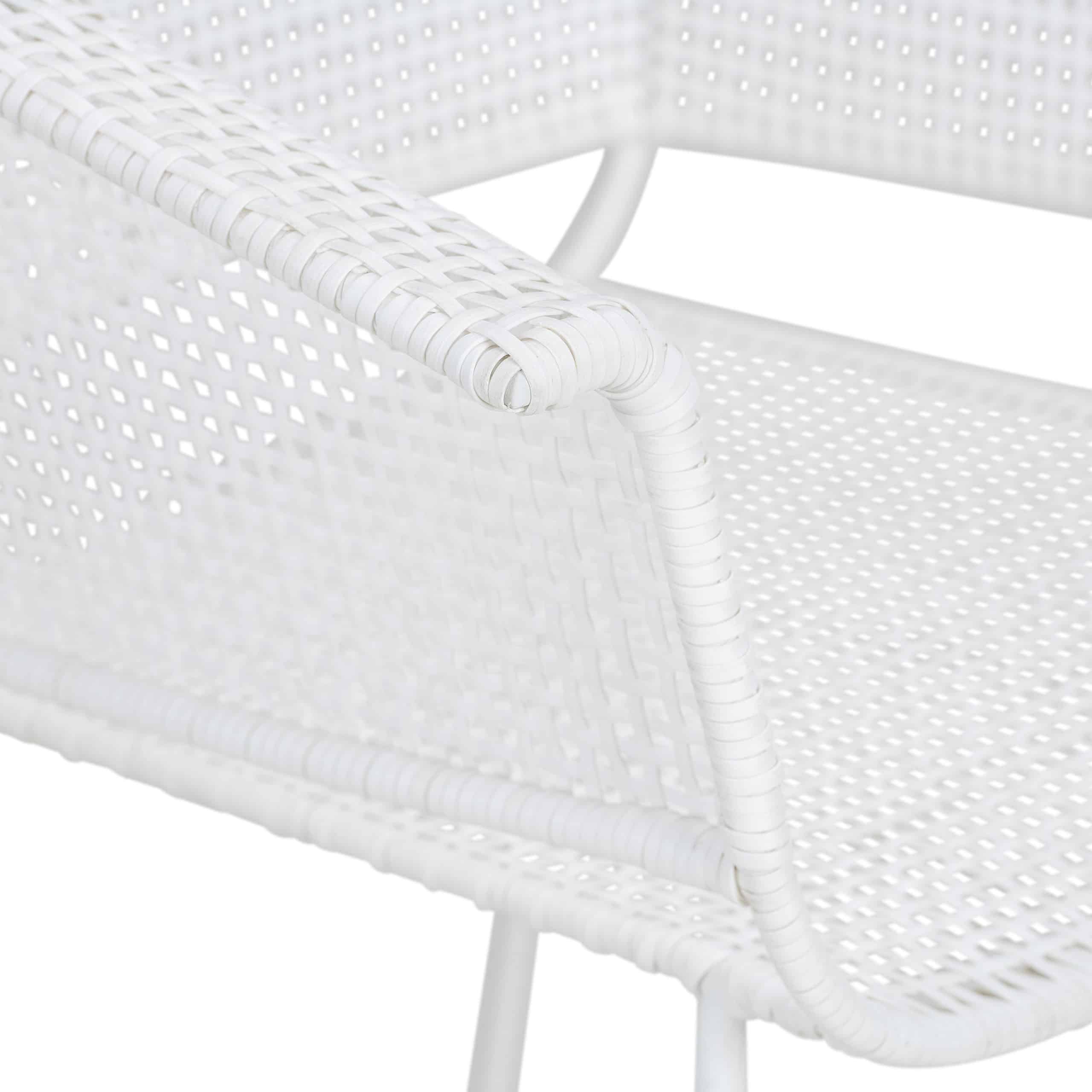 Design Warehouse - 128313 - Odette Outdoor Dining Armchair  - Stonewhite