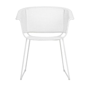 Design Warehouse - 128313 - Odette Outdoor Dining Armchair  - Stonewhite