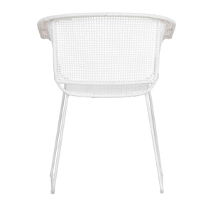 Design Warehouse - 128313 - Odette Outdoor Dining Armchair  - Stonewhite