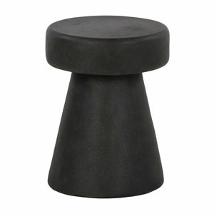 Design Warehouse - 127796 - Ozzie Outdoor Fiberglass Stool  - Graphite