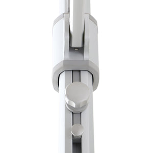 Portofino cantilever umbrella frame and parts view.