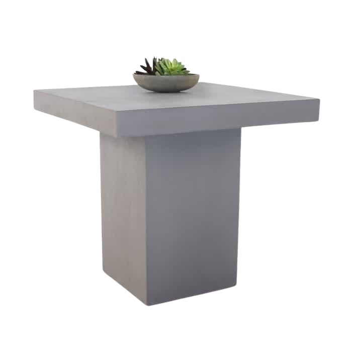 Design Warehouse - Raw Concrete Counter Height Table 42147394322731- cc