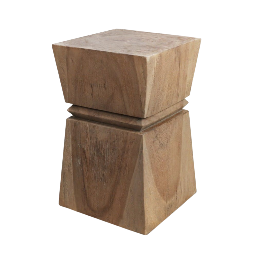 Design Warehouse - Rothko Organic Teak Side Table 42147465527595- cc