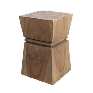 Design Warehouse - Rothko Organic Teak Side Table 42147465527595- cc