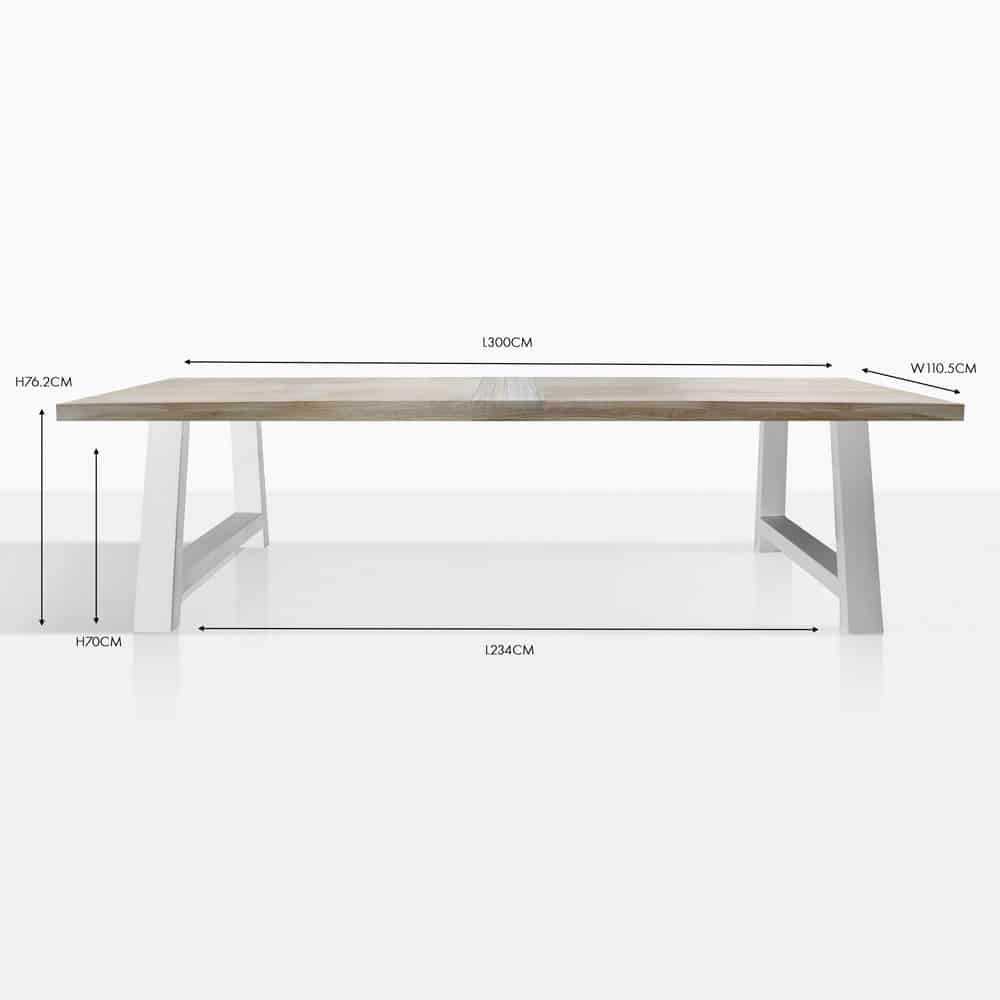Design Warehouse Santa Fe Dining Table Dimensions