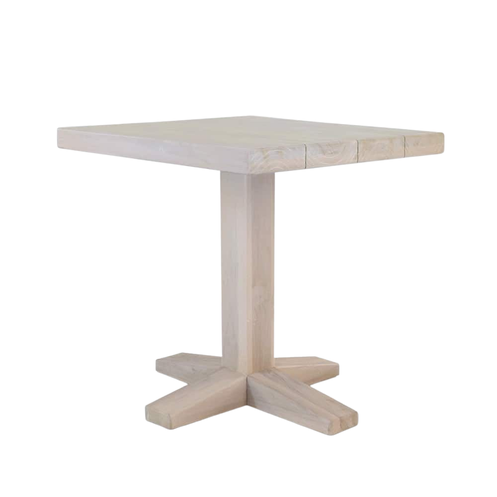 Design Warehouse - Sherman Teak Outdoor Bistro Table 42147549577515- cc