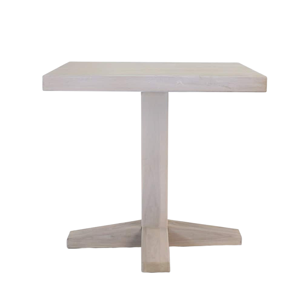 Design Warehouse - Sherman Teak Outdoor Bistro Table 42147549806891- cc