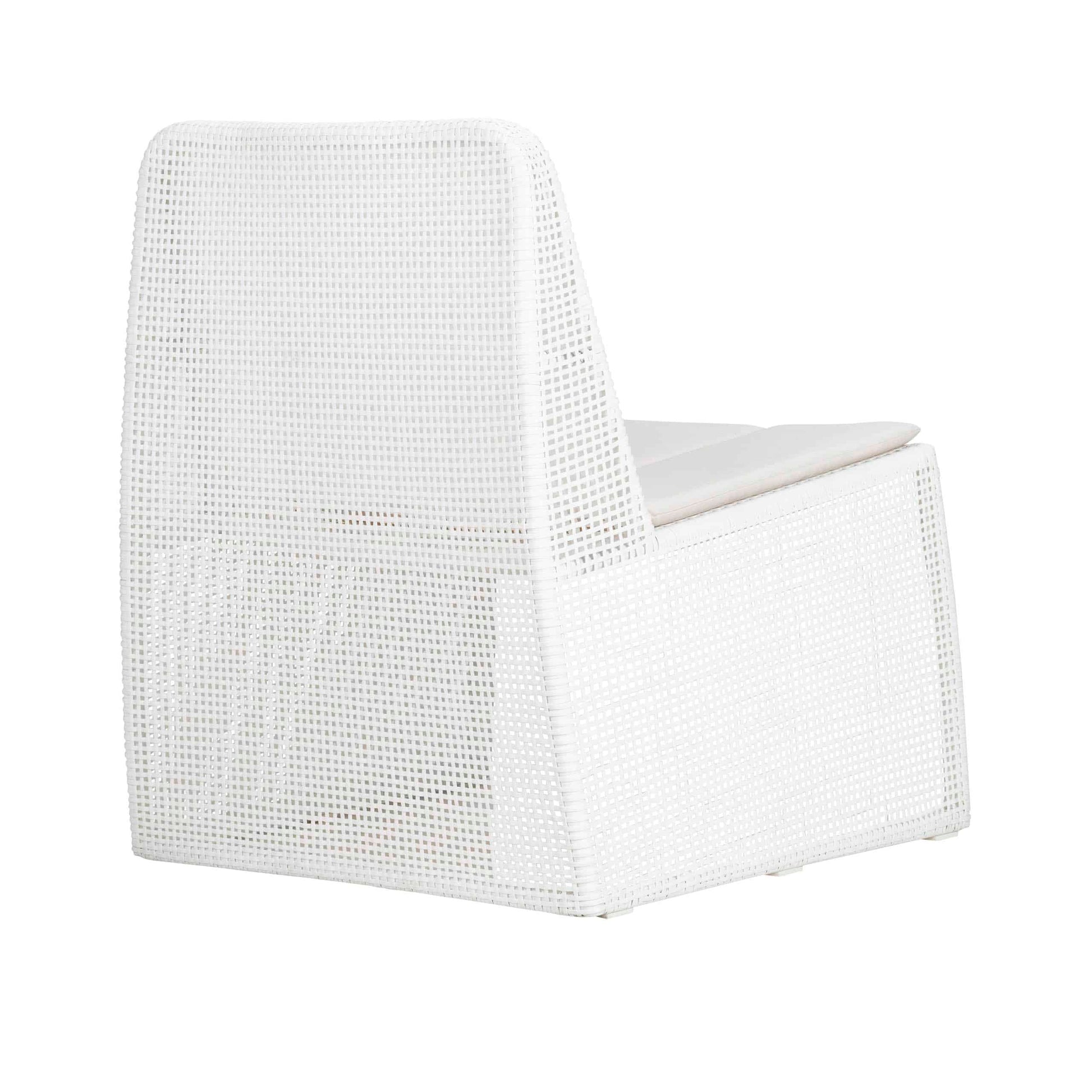 Design Warehouse - 128352 - Signature Outdoor Relaxing Chair  - Stonewhite