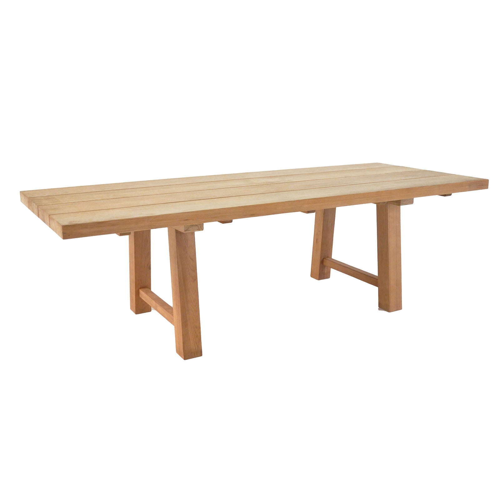 Somerset Teak Trestle Dining Table