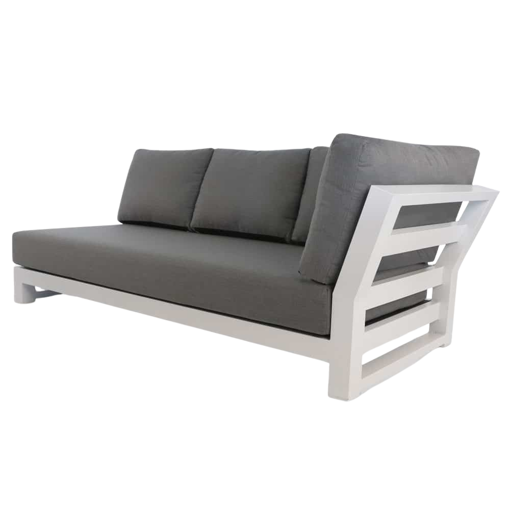 South Bay Outdoor Sectional Left Sofa (White)