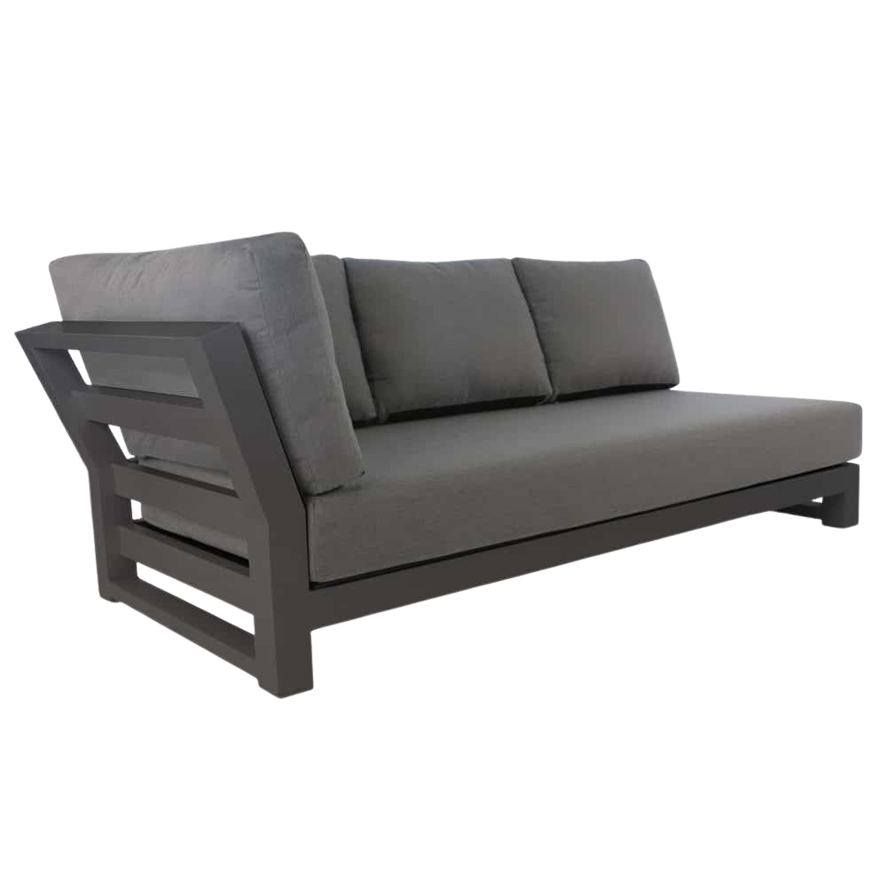 South Bay Outdoor Sectional Right Sofa (Charcoal)