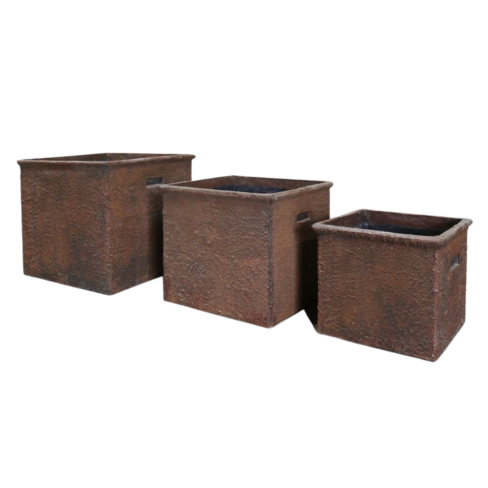 Box Square Pot Square Handle Pot