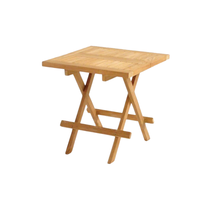 Design Warehouse - Square Teak Foldable Picnic Table 42147621863723- cc