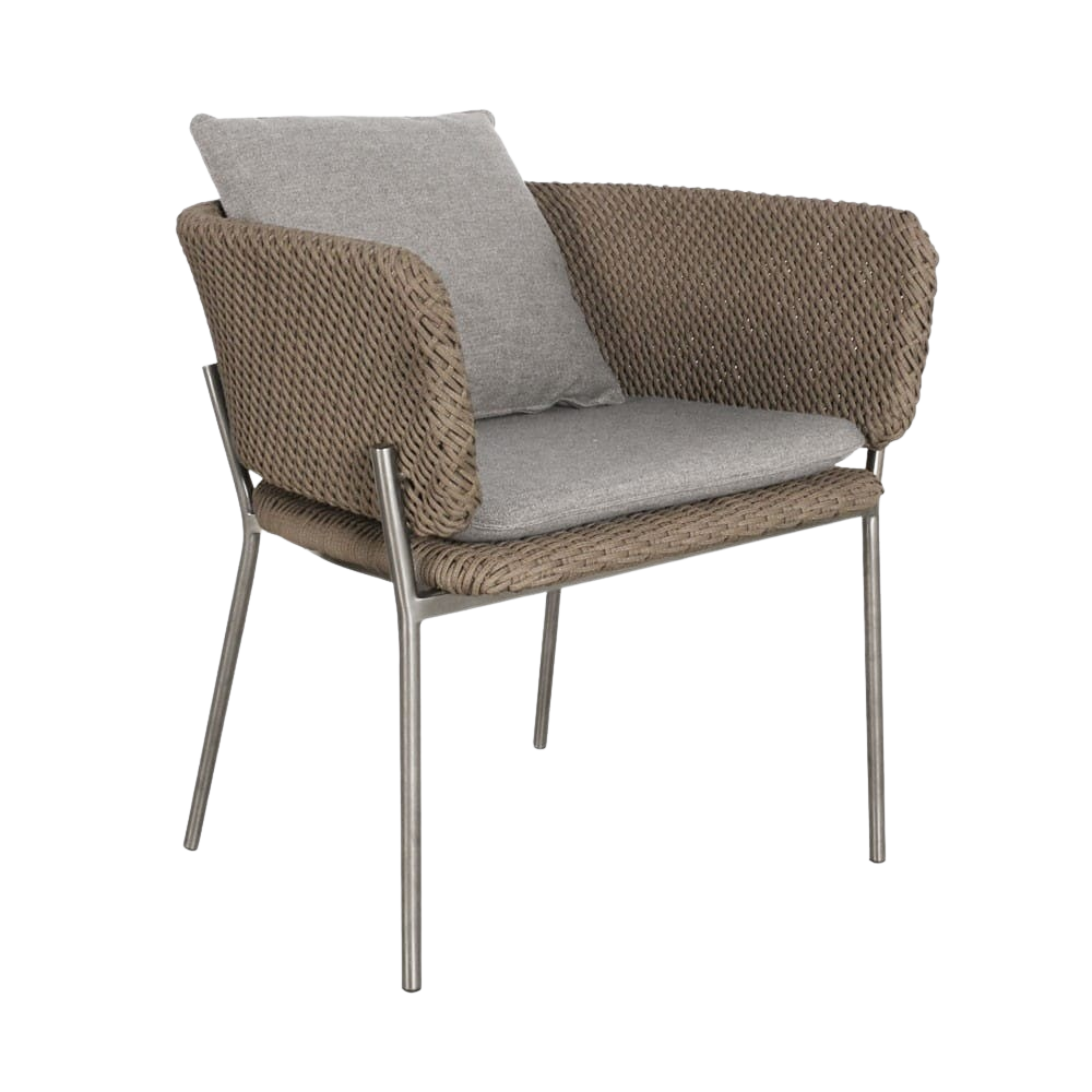 Studio Cyprus Weave Rope Dining Armchair | Outdoor Dining Chairs