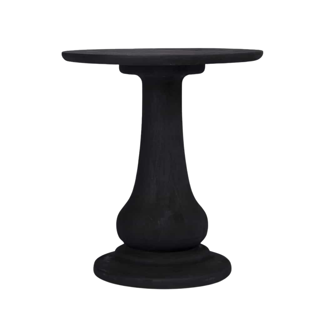 Design Warehouse - 127510 - Sumartra Tall Outdoor Side Table (Charcoal)  - Charcoal cc