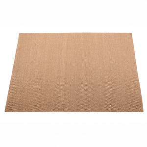 Sundara handwoven floor rug for outdoors. Full view.