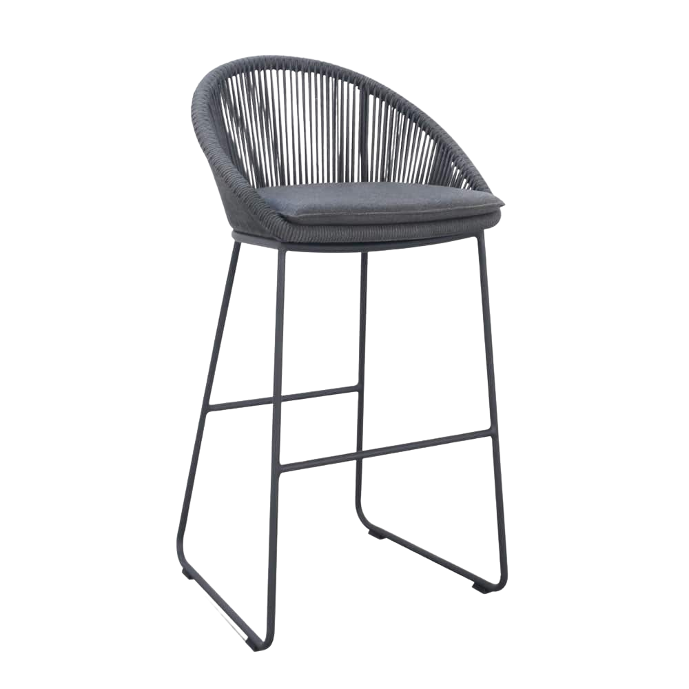 Design Warehouse - 127067 - Urban Outdoor Bar Stool  - Blend Coal cc