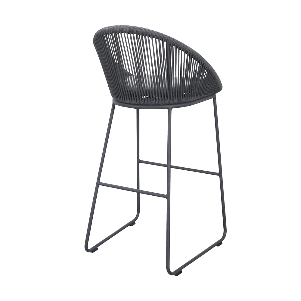 Design Warehouse - 127067 - Urban Outdoor Bar Stool  - Blend Coal cc