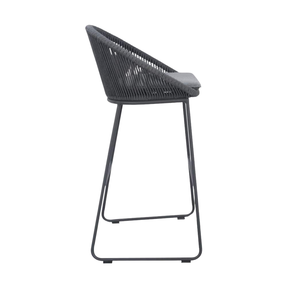 Design Warehouse - 127067 - Urban Outdoor Bar Stool  - Blend Coal cc