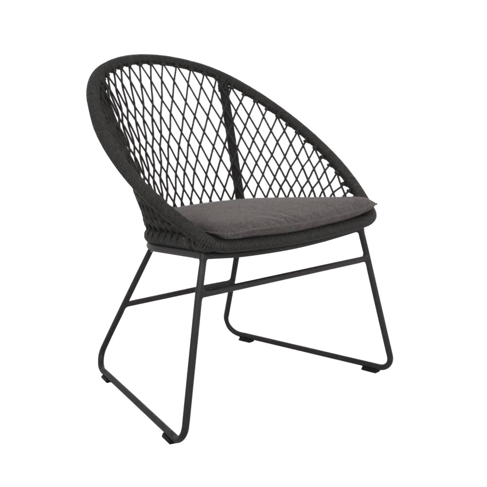 Design Warehouse - Zaha Outdoor Dining Chair (Cross Weave) 42031867494699- cc