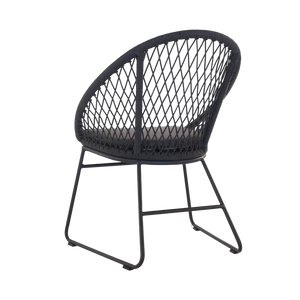 Design Warehouse - Zaha Outdoor Dining Chair (Cross Weave) 42031868150059- cc